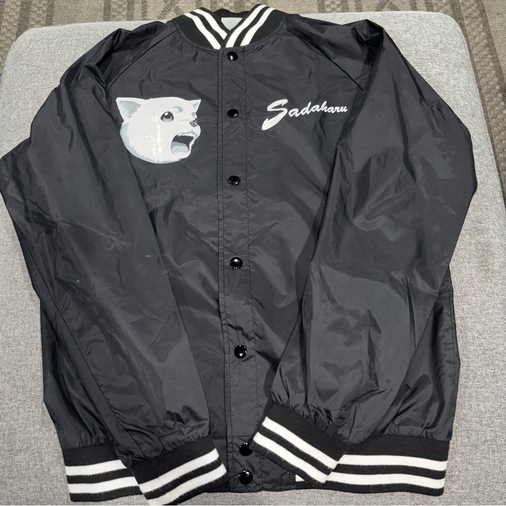 Black Sadaharu Jacket with Graphic
